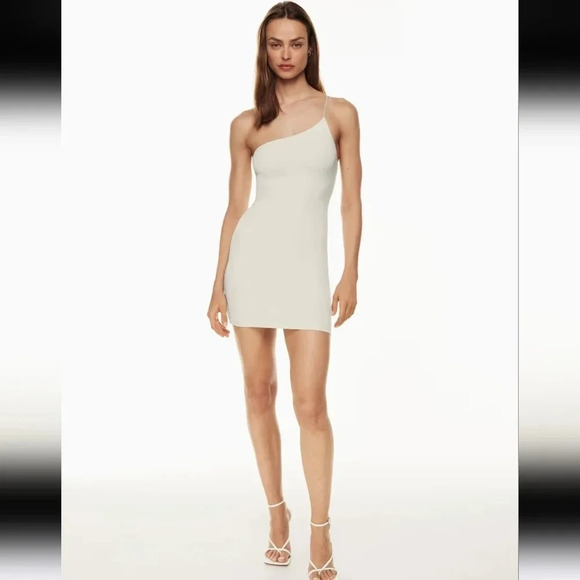NWT Babaton Aritzia BOTTA CONTOUR DRESS in “white ” - Picture 2 of 16